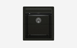 MAXSTONE Мойка глянцевая MS-10 (черный металлик) 505*460*215